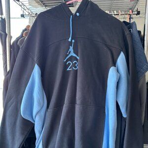 2003‎ Jordan XII “Nubuck” Hoodie Black/University Blue – Size L
